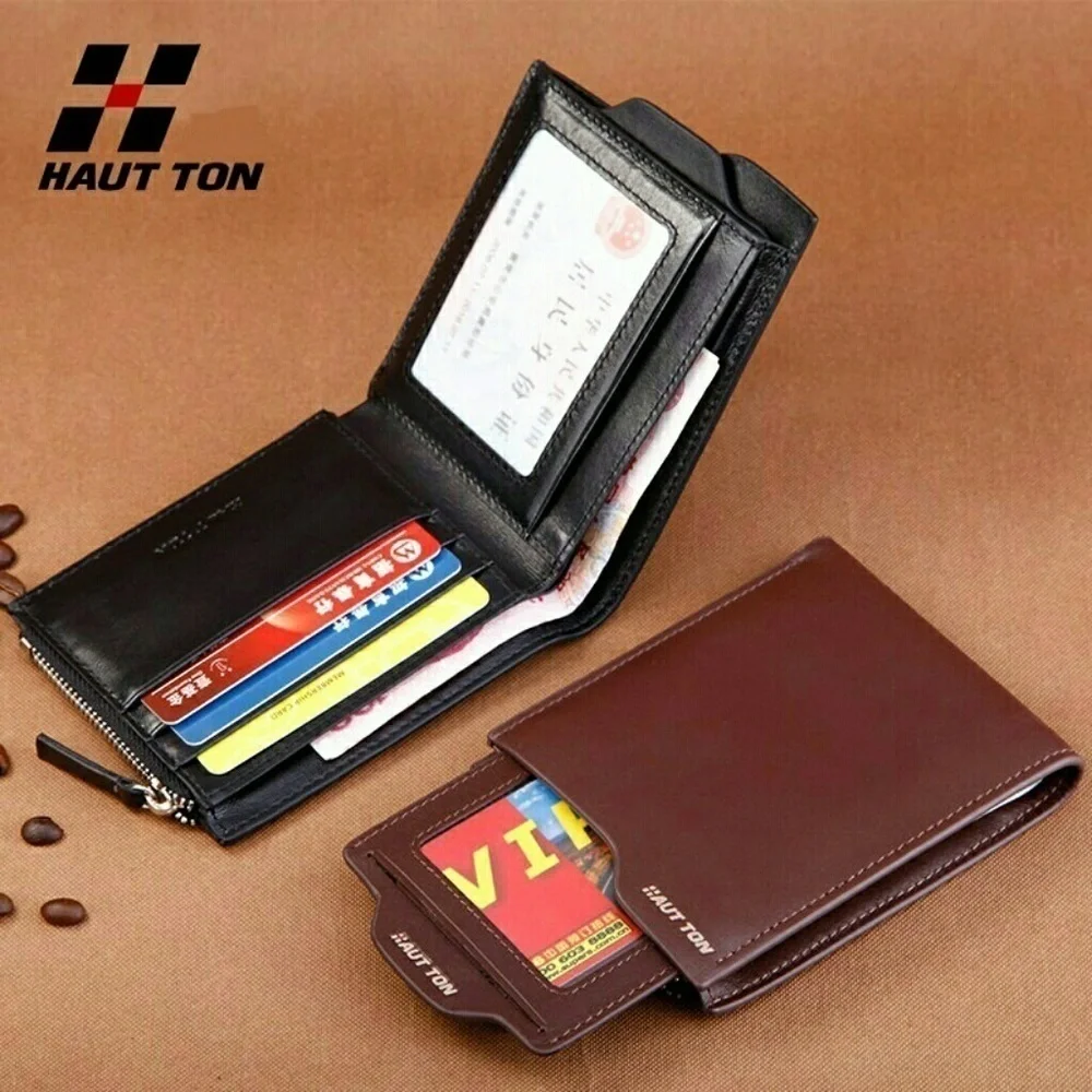 HAUT-TON Genuine Leather 100% Authentic Wallet